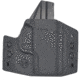 C&amp;G Holsters OWB Covert Walther PPS M2 RH S, Outside-the-Waistband OWB, Walther PPS M2, Right, Black, 108-100
