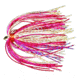 C&amp;H Lures King Buster Lure with 1/8 oz Head, Pink/White/GoldBlueFleck Skirt, 2.5 in, 3 Piece, CH-KB36