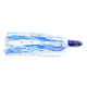 C&amp;H Lures Mahi Buster Bling 1oz, 6in, 1oz, Blue Silver Glitter Head, Blue/White/Pearl Disco Holographic Skirt, CH-MB01-1
