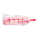 C&amp;H Lures Mahi Buster Bling 1oz, 6in, 1oz, Pink Silver Glitter Head, Pink/White/Pearl Disco Holographic Skirt, CH-MB02-1