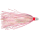 C&amp;H Lures Pearl Baby Trolling Lure, 1/8 oz Head, Pink/Pearl Tinsel Skirt, 2.5 in, CH-PB02-1/8