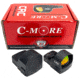 C-MORE CRC Tactical Railway Red Dot Sight, 4 Moa Dot, Black, CRCB-4