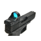 C-MORE RTS2R 1x Micro Red Dot Sight w/ Rail Mount, 10 MOA Dot, Picatinny/Weaver, Black, RTS2RB-10