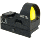 C-MORE RTS2R 1x Micro Red Dot Sight w/ Rail Mount, 10 MOA Dot, Picatinny/Weaver, Black, RTS2RB-10