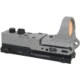 C-MORE Tactical Railway Red Dot Sight w/Click Switch, Gray, 6 MOA CTRWG-6