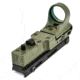 C-MORE Tactical Railway Red Dot Sight w/Standard Switch, Olive Drab Green, 6 MOA TRWOD-6