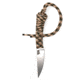 Montana Knife Company Magnacut Mini-Speedgoat Fixed Blade Knives, 2.875 inch, Magnacut Stainless Steel, Fixed Blade, Paracord Handle, Desert Camo, 6.75 inch, MKC-000365