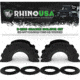 Rhino USA D-Ring Shackle Isolators 364E51FA, Green, GRN-SHACK-ISO
