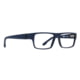 Spy Optic Vaughn 56 Sunglasses, Matte Blue Frame, Demo w/ Spy+ Lens Print, Blue/Clear, One Size, 181682