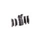 CAA AR15/M16 6 Piece Interchangeable Finger Groove Pistol Grip