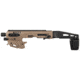 CAA Glock MCK - Micro Conversion Kit, Glock 17/19/19X/22/23/31/32/45, Long Stabilizer, Tan/FDE, MCKT