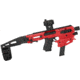 CAA Super Advanced Upgrade and Micro Red Dot Sight,Red, SADKLR