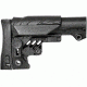 Command Arms Accessories Caa - Sharp Shooting Stock W/o Leg, Black - ARSNL