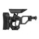 Cadex Defence Skeleton Buttstock/Retrofit Kit for Lite/Dual Strike, Black 03127-K007-K1-BLK