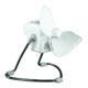 Caframo Chinook 707 120V AC 2-Speed 7" Fan - White, 707CHWBX