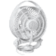 Caframo Maestro 12V 3-Speed 6&quot; Marine Fan w/LED Light - White 54306