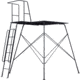 Cage Permanent Hub Blinds Tower Cage R30 Hunting Blind, Black, 8 Foot, CTR3008