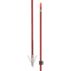 Cajun Bowfishing Wasp arrow with Piranha long barb XT, Red/Black, ABF4961