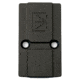 Calculated Kinetics DOGTAG Optic Plate, For Aimpoint ACRO P2, Fits GLOCK Gen 6, Anodized, Black, GGEN6-ACROP2