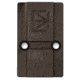 Calculated Kinetics Canik TTI Combat Dogtag Receiver Adapter Plate, Black, CKTTI-ACRO