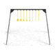 Caldwell AR500 Rimfire Kyl Challenge Target Kit w/Stand, Black/Yellow, 4002310