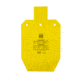 Caldwell AR500 Targets, 66 Percent IPSC, Yellow, 1116702
