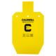 Caldwell AR-500 Steel Targets, Full Size IPSC, Yellow, 1116705