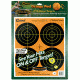 Caldwell Orange Peel 4-in Bullseye Targets, 10 sheets - 410864 