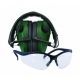 Caldwell E-Max Low Profile Electronic Ear Muffs w/ Shooting Glasses
