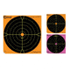 Caldwell Orange Peel 12-in Bullseye Targets, Chartreuse/White, Orange Peel, Pink