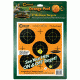 Caldwell Orange Peel Bulls Eye Targets w/ Dual-color Flake-off, 2in, 10 Sheets 686444 