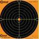 Caldwell Orange Peel 8 inch Bullseye Target - 5 Sheets 805645