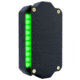 Caldwell Flash Bang AR500 Steel Target Hit Indicator, 10 Green LED Lights, 5in Targets, Range 1000 yards, Black, 1198772