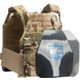 Caliber Armor Caliber AR550 DV8 - Level III+ Body PolyShield Armor Complete Plate Carrier Package, Shooter/SAPI Cut, MultiCam, 10x12in, 19-AR550-SPC-DV8-SC-SAPI-MC