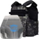 Caliber Armor AR550 11 x 14 Level III+ Body Armor w/ PolyShield Spall Coat and Condor MOPC Package, Black Multicam, Medium/2XL, 19-AR550-MOPC-1114-SPC-BMC