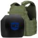 Caliber Armor AR550 Level III+ Body Armor and Condor MOPC Package, SAPI Style, OD Green, Medium/2XL, 19-AR550-MOPC-SAPI-OD