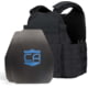 Caliber Armor AR550 Level III+ Body Armor and Condor MOPC Package, Shooter Cut, Black, Medium/2XL, 19-AR550-MOPC-BK