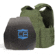 Caliber Armor AR550 Level III+ Body Armor and Condor MOPC Package, Shooters Cut, OD Green, Medium/2XL, 19-AR550-MOPC-OD