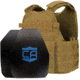 Caliber Armor AR550 Level III+ Body Armor and Condor MOPC Package, Shooters, SAPI Cut, Coyote Brown, Medium/2XL, 19-AR550-MOPC-SAPI-SC-CB