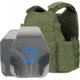 Caliber Armor AR550 Level III+ Body Armor w/ PolyShield Spall Coat and Condor MOPC Package, Shoorers, SAPI Cut, OD Green, Medium/2XL, MOPC-SAPI-SC-SPC-OD