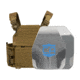 Caliber Armor AR550 NIJ III+ Recon PolyShield Complete Plate Carrier Package