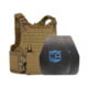 Caliber Armor AR550 w/ M.O.D. NIJ III+ Standard Complete Plate Carrier Package - Set of 2, Shooters, Coyote Tan, 8x10in/Small, 19-AR550-MOD-S-CT-0810