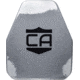 Caliber Armor AV2 Multi-Curve RF2 Body Armor w/ Polyshed Protection, Shooters Cut, Caliber Gray, 10 X 12, 19-AV2-1012-SPC