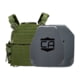 Caliber Armor AV2 NIJ III+/RF2 Recon Complete Plate Carrier Package, Shooters/SAPI, OD Green, 10x12in, 19-AV2-TAC-M-OD-1012-SH-SAPI