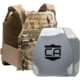 Caliber Armor Caliber AV2 DV8 - RF2 Body Armor Complete Plate Carrier Package, Shooter/SAPI Cut, MultiCam, 10x12in, 19-AV2-DV8-SC-SAPI-MC