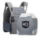 Caliber Armor Caliber AV2 DV8 RF2 Complete Plate Carrier Package, Wolf Gray, 10x12in, 19-AV2-DV8-SAPI-WG