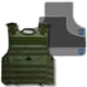 Caliber Armor CaliberX IIIA Package w/ Overt Body Complete Plate Carrier Package, OD Green, Extra Small, 19-CALX-VISM-G