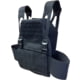 Caliber Armor DV8 Complete Plate Carrier Package, Shooters/SAPI Cut, Black, 19-DV8-SH-SAPI-BK
