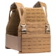 Caliber Armor DV8 Plate Carrier, Shooters Cut, 11x14in, Coyote Tan, Large, 19-DV8-SH-L-CT