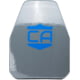Caliber Armor Caliber Maritime Armor Level III UHMWPE, Caliber Gray, 9.5'' X 12.5'', 19-UHMWPE-M